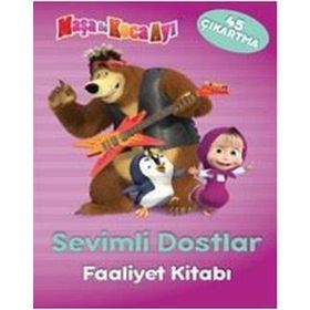 Maşa ile Koca Ayı Sevimli Dostlar Faaliyet Kitabı - kollektif