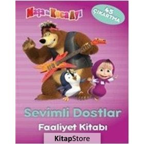 Maşa ile Koca Ayı Sevimli Dostlar Faaliyet Kitabı - kollektif