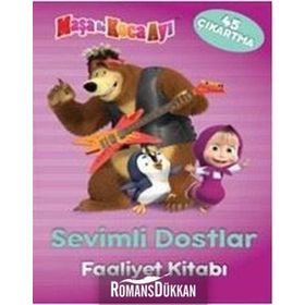 Maşa ile Koca Ayı Sevimli Dostlar Faaliyet Kitabı - kollektif