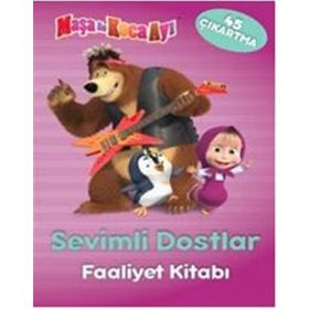 Maşa ile Koca Ayı Sevimli Dostlar Faaliyet Kitabı - kollektif