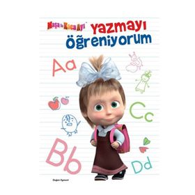 Maşa ile Koca Ayı - Yazmayı Öğreniyorum - Doğan ve Egmont Yayıncılık