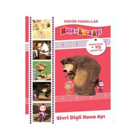 Maşa Komik Masallar - Sivri Dişli Koca Ayı - kollektif