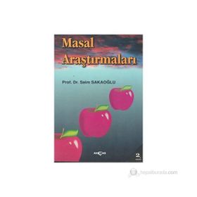 MASAL ARAŞTIRMALARI - SAIM SAKAOĞLU