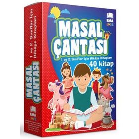 Masal Çantası 1. ve 2. Sınıflar İçin Hikaye Kitapları 40 Kitap Set