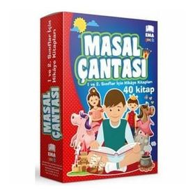 Masal Çantası 1. ve 2. Sınıflar İçin Hikaye Kitapları 40 Kitap Set
