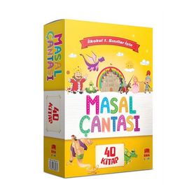 Masal Çantası 1. ve 2. Sınıflar İçin Hikaye Kitapları 40 Kitap Set