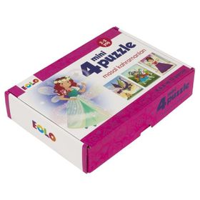 Masal Kahramanları - 4 Mini Puzzle - Eolo Eğitici Oyuncak Komisyon