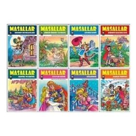 Masallar 8 Kitap Necla Ülkü Kuglin