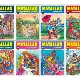 Masallar 8 Kitap Necla Ülkü Kuglin