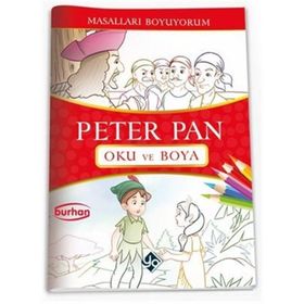 Masalları Boyuyorum Peter Pan Kitabı Hasan Karaosman