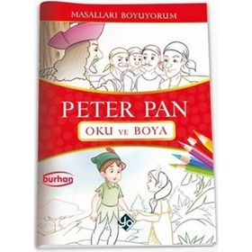 Masalları Boyuyorum Peter Pan Kitabı Hasan Karaosman
