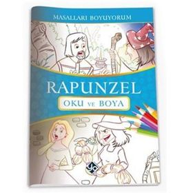 Masalları Boyuyorum Rapunzel Kitabı Hasan Karaosman