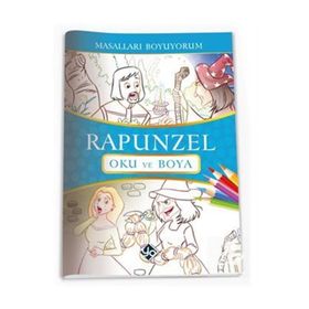 Masalları Boyuyorum Rapunzel Kitabı Hasan Karaosman