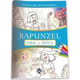 Masalları Boyuyorum Rapunzel Kitabı Hasan Karaosman