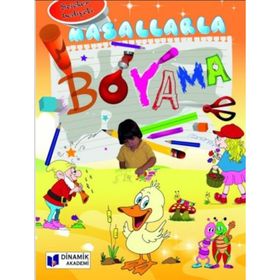 MASALLARLA BOYAMA (KALIN BOYAMA-STICKER HEDIYELI) - KOMISYON