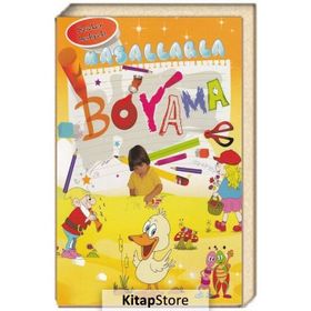 MASALLARLA BOYAMA (KALIN BOYAMA-STICKER HEDIYELI) - KOMISYON