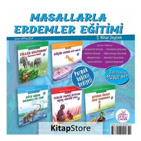 Masallarla Erdemler Eğitimi-5 Kitap Takım - Kolektif