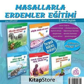 Masallarla Erdemler Eğitimi-5 Kitap Takım - Kolektif