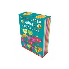 Masallarla Görgü Kuralları - Set (10 Kitap) - Münire Şafak
