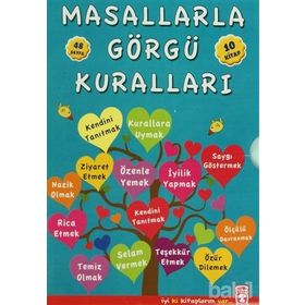 Masallarla Görgü Kuralları - Set (10 Kitap) - Münire Şafak