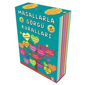 Masallarla Görgü Kuralları - Set (10 Kitap) - Münire Şafak