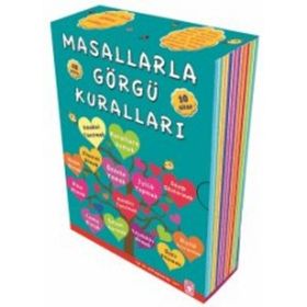 Masallarla Görgü Kuralları - Set (10 Kitap) - Münire Şafak