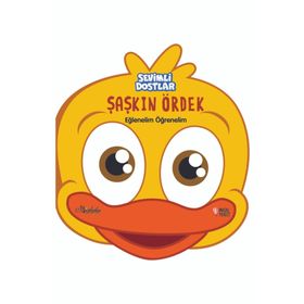 Masalperest Sevimli Dostlar Şaşkın Ördek Eğlenelim Öğrenelim Bebek Kitabı