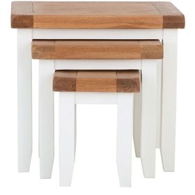 Masifart Frame 3'lü Ahşap Zigon Sehpa