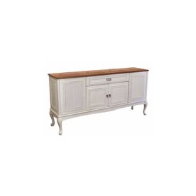 Masifart KNS04 180 cm Ahşap Meşe Tablalı Silme Country Konsol