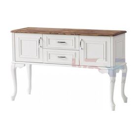 Masifart KNS14 130 cm Masif Tablalı Country Konsol
