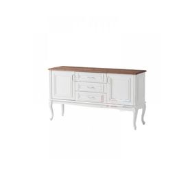 Masifart KNS15 160 cm Masif Tablalı Çekmeceli Country Konsol