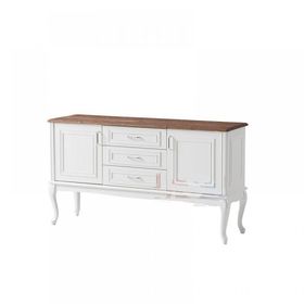 Masifart KNS15 160 cm Masif Tablalı Çekmeceli Country Konsol