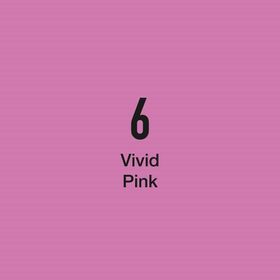 Masis 06 Twin Canlı Pembe Çift Taraflı Grafik Marker Kalem