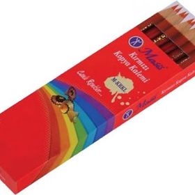 Masis 12'li Kırmızı Kurşun Kalem
