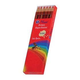 Masis 12'li Kırmızı Kurşun Kalem