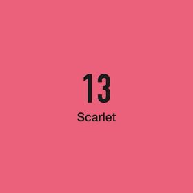 Masis 13 Scarlet Kırmızı Çift Uçlu Marker Grafik Çizim Kalemi
