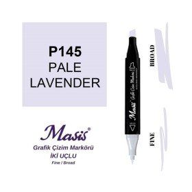 Masis 145 Açık Lavanta Çift Uçlu Marker Grafik Çizim Kalemi