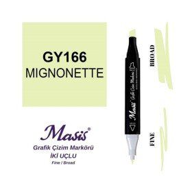 Masis 166 Muhabbet Çiçeği Çift Uçlu Marker Grafik Çizim Kalemi