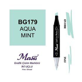 Masis 179 Su Nanesi Çift Uçlu Marker Grafik Çizim Kalemi
