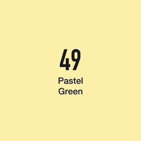 Masis 49 Pastel Yeşil Çift Uçlu Marker Grafik Çizim Kalemi