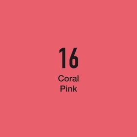 Masis Coral Pink 16 Çift Taraflı Twin Grafik Marker Kalem