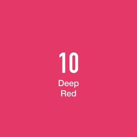 Masis Deep Red 10 Çift Taraflı Twin Grafik Marker Kalem
