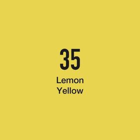 Masis Lemon Yellow 35 Çift Taraflı Twin Grafik Marker Kalem