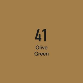 Masis Olive Green 41 Çift Taraflı Twin Grafik Marker Kalem