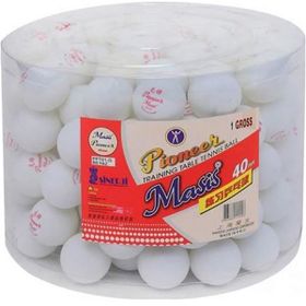 Masis Pioneer 144'lü Beyaz Pinpon Topu
