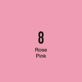 Masis Rose Pink 8 Çift Taraflı Twin Grafik Marker Kalem
