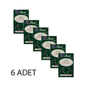 Masis S47SR 40'lı Paket 6'lı Silver Raptiye