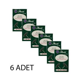 Masis S47SR 40'lı Paket 6'lı Silver Raptiye