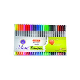 Masis S5204-24C Brush Pen Fırça Uçlu Çizim Kalemi