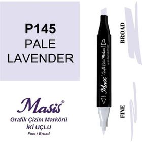 Masis Twin 145 Pale Lavender Çift Uçlu Marker Kalemi